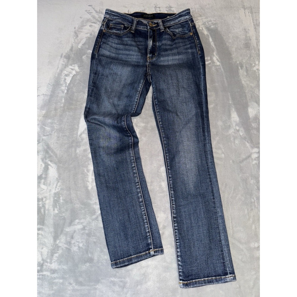 Judy Blue‎ Jeans Womens 5/27 Blue Stretch Skinny Fit Capri Minimalist Casual